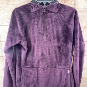 The North Face Women's Fleece Quarter Zip Jacket size LG